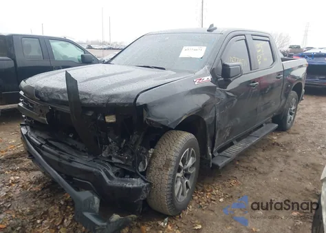 2023 Chevrolet Silverado 1500 4Wd Short Bed Rst из США, поврежденный, VIN 1GCUDEED6PZ267308